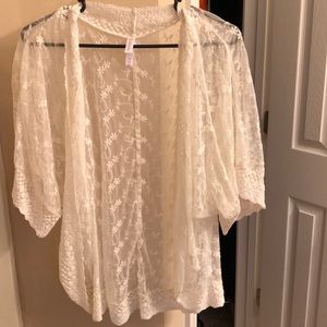 Lace cardigan